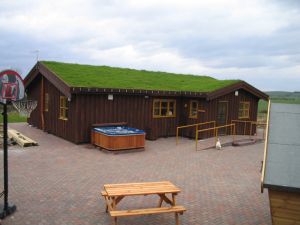 picture of paving finished - click for larger image. Opens in new tab