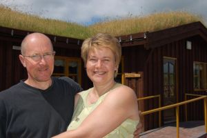 picture of Sonja and Simon - click for larger image. Opens in new tab